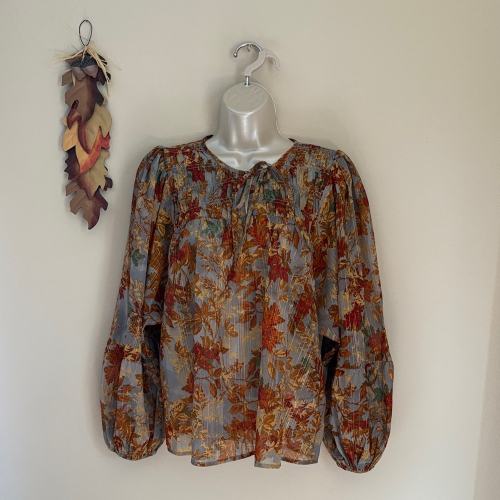 Floral Women's Top - Multicolor